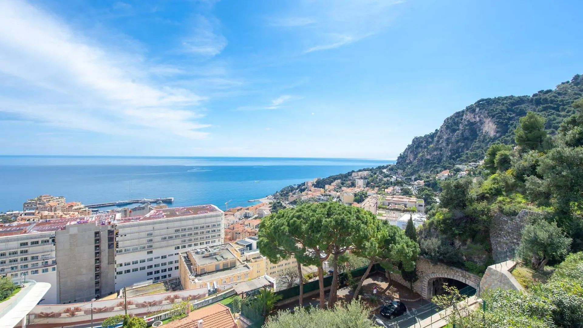 Apartment Jardins De Monaco - Vue Mer - Jacuzzi - Parking Cap-d'Ail